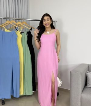 Vestido Stella em Viscose Sarjada