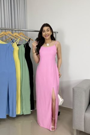 Vestido Stella em Viscose Sarjada